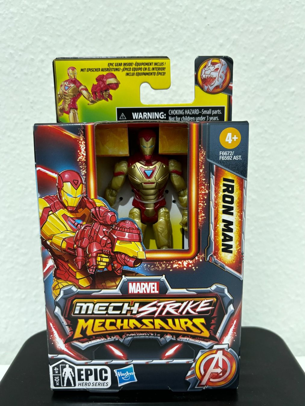 Hasbro Figuren: Marvel Mech Strike Mechasaurs Iron Man 10 cm – Neu und originalverpackt aus Binningen von samorga21 5