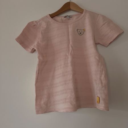 Steiff T-Shirt, Gr. 122, rosa, Sommer, Top Zustand!