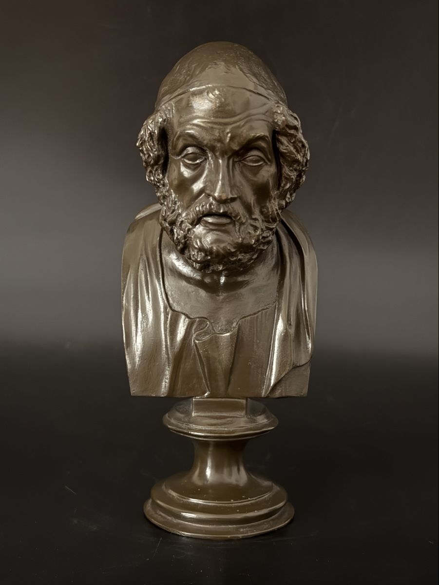 Skulpturen & Statuen: Bronze-Büste Dichter Homer – Gebraucht aus Luzern von downtonabbey