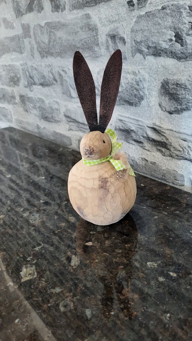 Tutte le decorazioni: Süsser Hase aus Holz – Nuovo (secondo la descrizione) da Gempen venduto da Stefy0