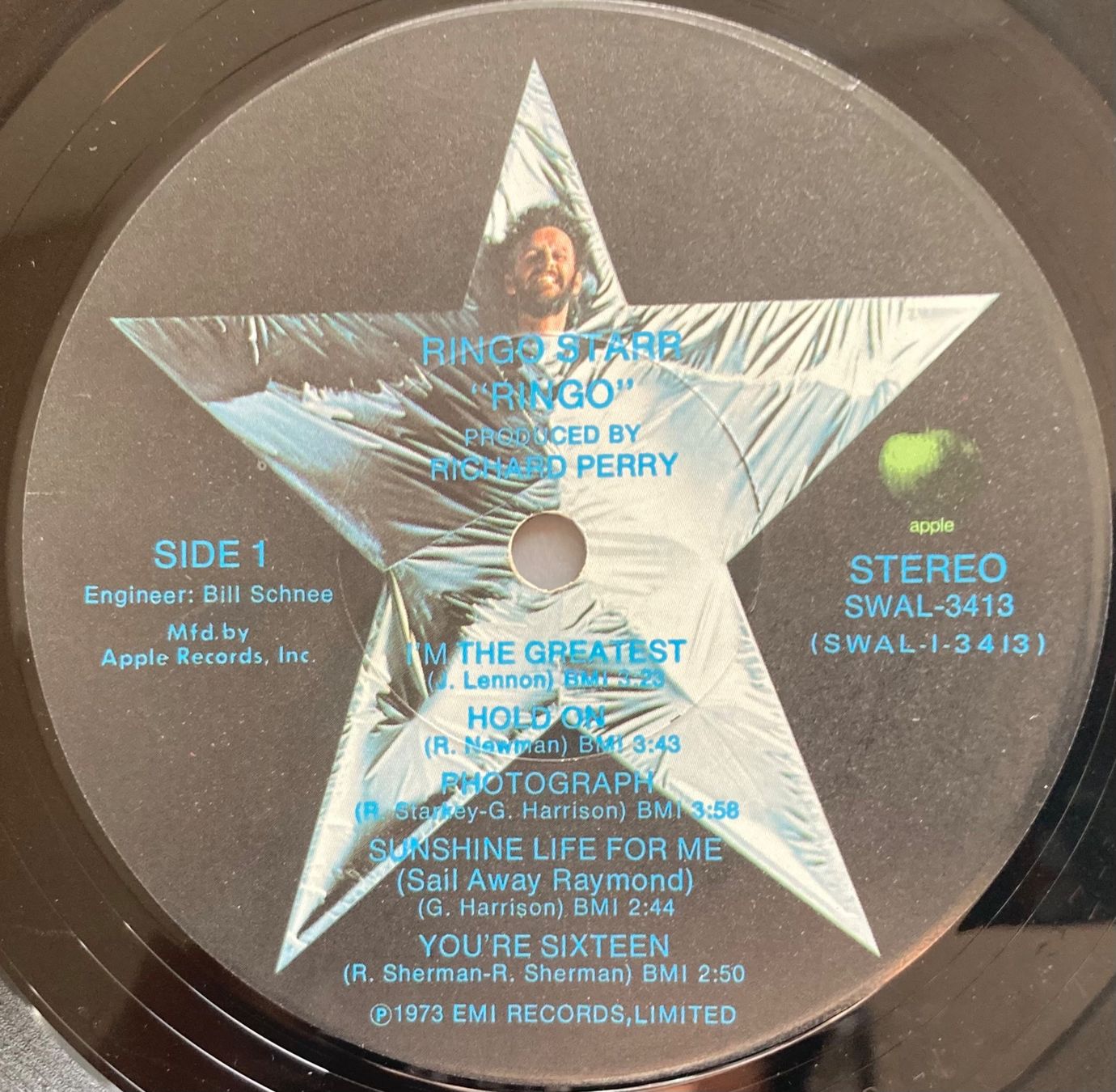 Dischi in vinile: THE BEATLES / RINGO STARR - RINGO – Usato da Poliez-Pittet venduto da Newtown-Records 3