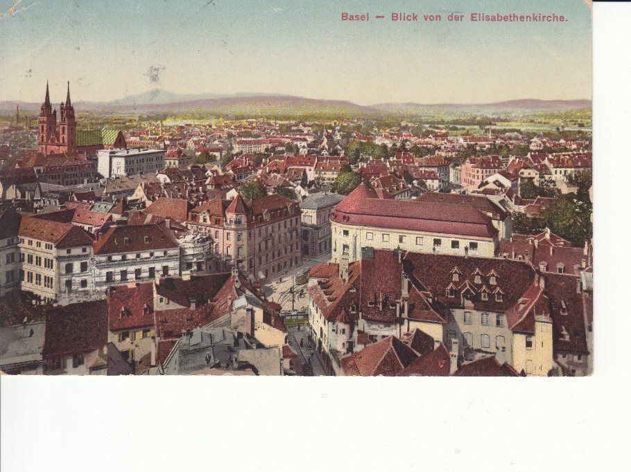 Cartoline postali: Basel 1918 – Usato da Bürglen TG venduto da StampGraf