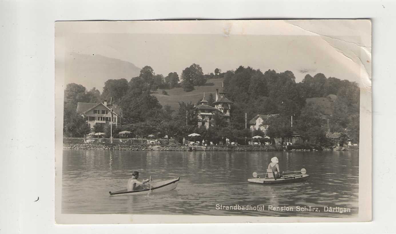 Ansichtskarten: Därligen, 1939 – Gebraucht aus Spiez von Niesen20