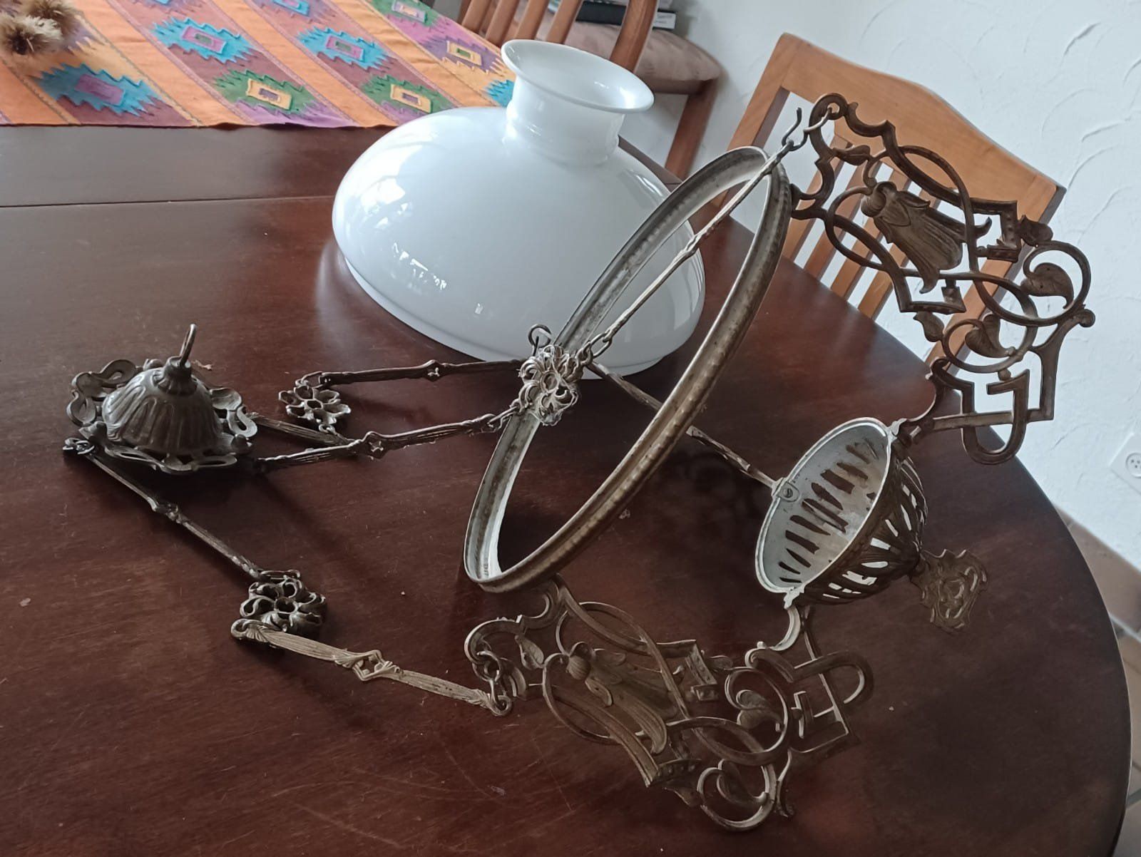 Lampadari & plafoniere: Antike Jugenstil-Lampe – Usato da Hirschthal venduto da JOKIMO 7