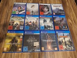 PS4 & PS5 Spiele Sammlung, nur komplett zu verkaufen