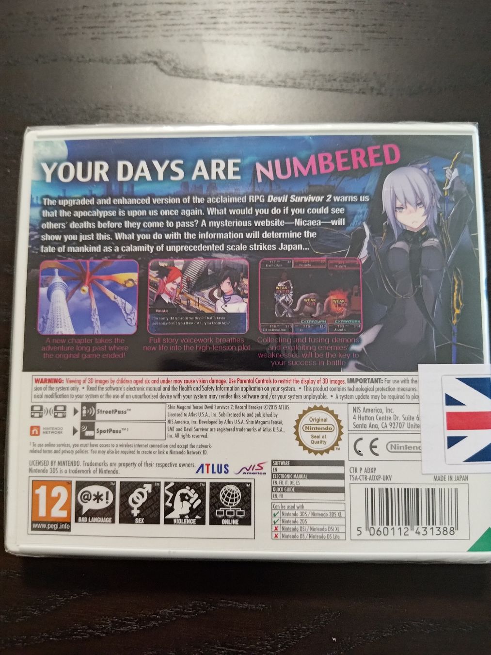 Spiele: 3DS - Shin Megami Tensei: Devil Survivor 2 - Record Breaker – Gebraucht aus Bern von Light_Y 1