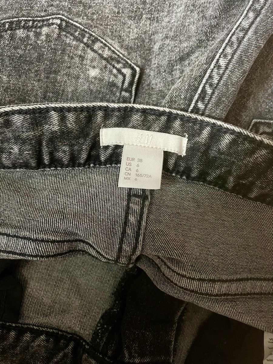 H&M Jeans: Hotpants/Shorts Jeans, grau, Grösse 38 – Nuovo (secondo la descrizione) da Zürich venduto da Carlajimena 3