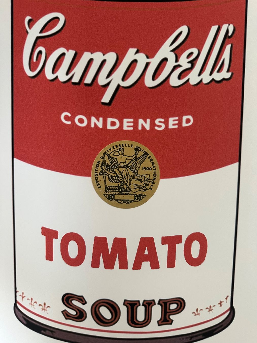 Gemälde: Andy Warhol: Tomato Campbell Soup 83/100 – Neu (gemäss Beschreibung) aus Meilen von Smgdesign 6