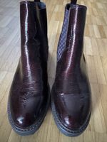Lack Chelsea Boots Gr. 40  Schuhe