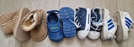 7x Paar Schuhe Grösse 19-21 Nike Adidas Elefanten