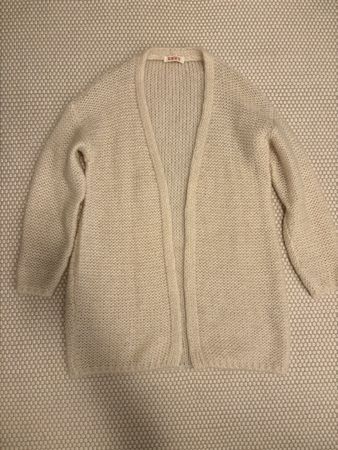 Cardigan TU Kontatto weiss/lurex