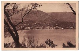 Le Lavandou vu du Gouron