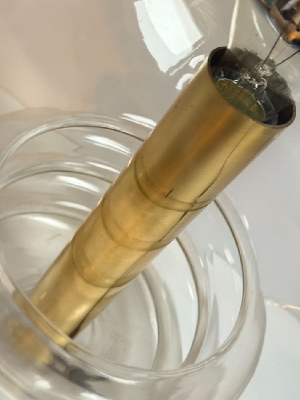 Lampade: Big Bulb Lampe // Glashütte Limburg – Usato da Schinznach-Dorf venduto da mix 5