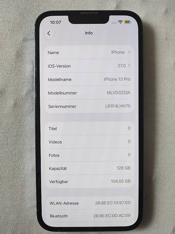Handys / Smartphones: iPhone 13 Pro Batterie  82% – Gebraucht aus Reinach BL von mil_b29q 3