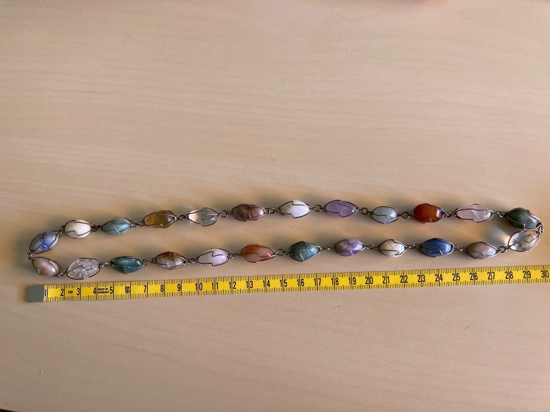 Colliers: Halskette Farbige Steine 30cm – D'occasion à Stallikon par dotka07 1