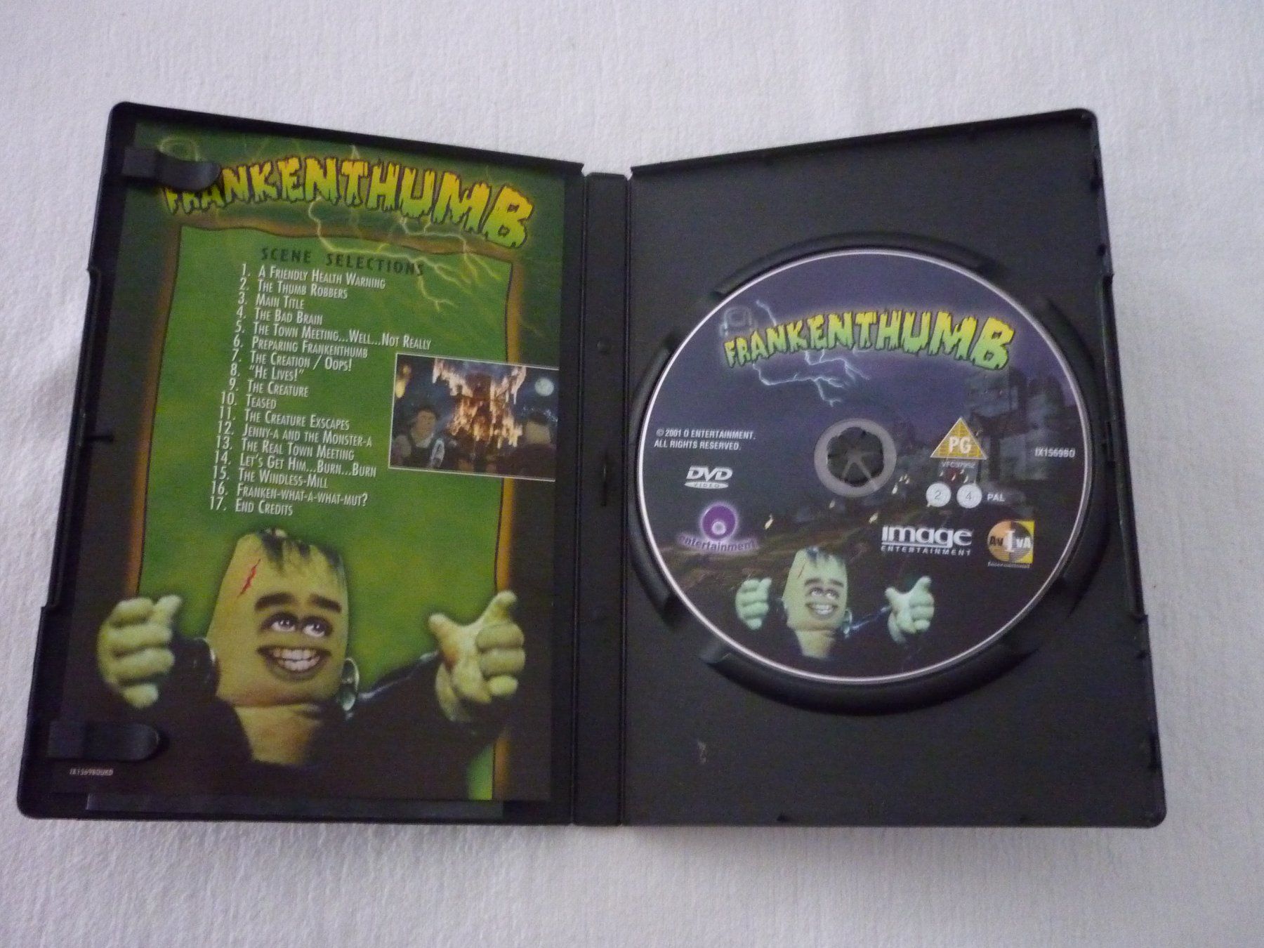 Tutti i DVDs: DVD Frankenthumb – Usato da Vaduz venduto da red94angel 2