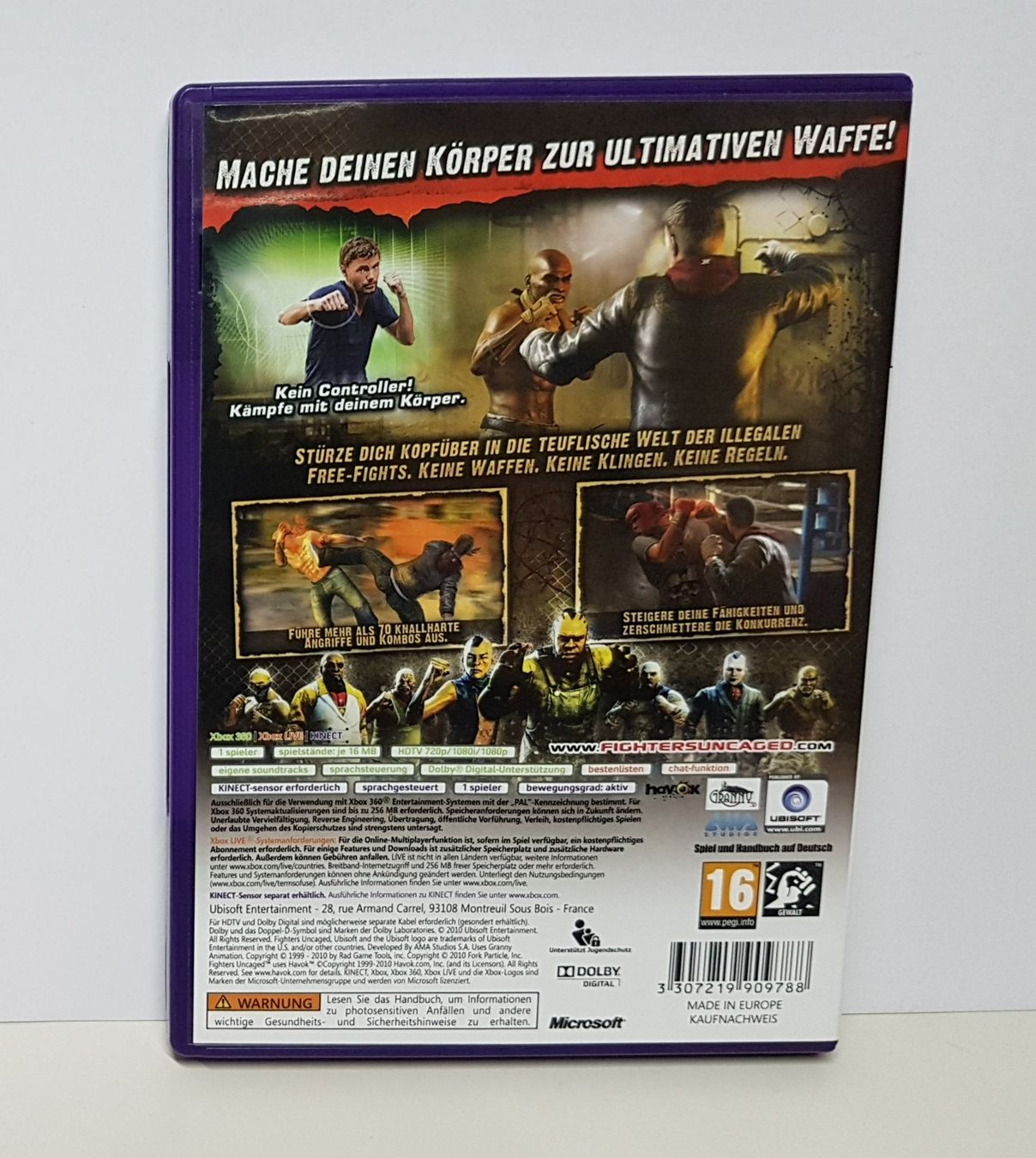 Microsoft Console: Fighters Uncaged Kinect dein Körper die Ultimative Waffe! – Usato da Schüpfheim venduto da Games_Spielkonsolen 3