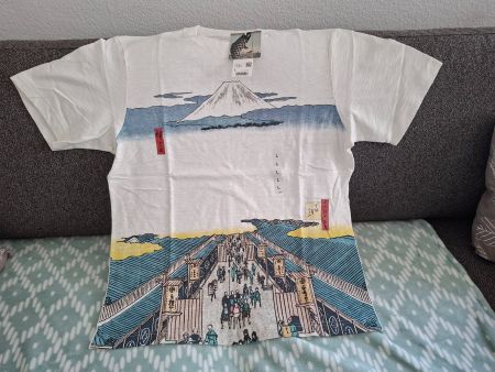 UNIQLO UT Japanese UKIYOE×MFABoston/ T-Shirt New/L!