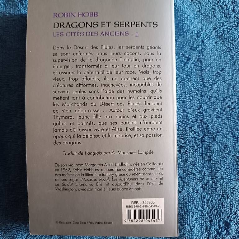 Libri: Robin Hobb - Dragons et Serpents Vol1 – Usato da Cornaux NE venduto da Mimi983 1