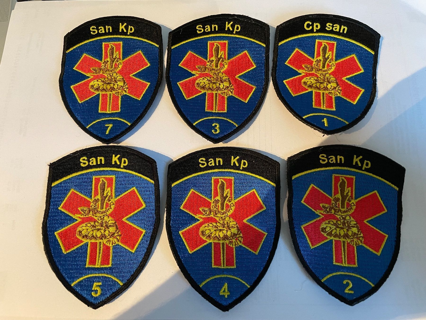Toppe: 6 Patch Sanitär WEA – Usato da Oberiberg venduto da reimet