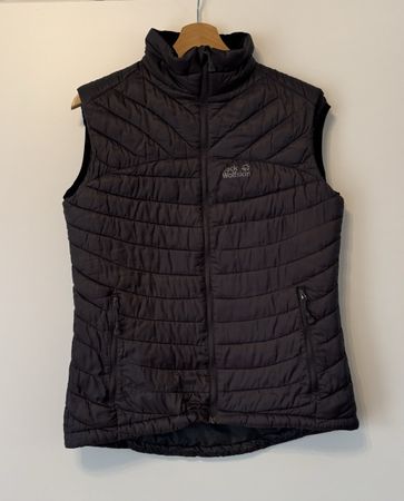 Jack Wolfskin Damen Weste Gr. M Steppweste - Guter Zustand 