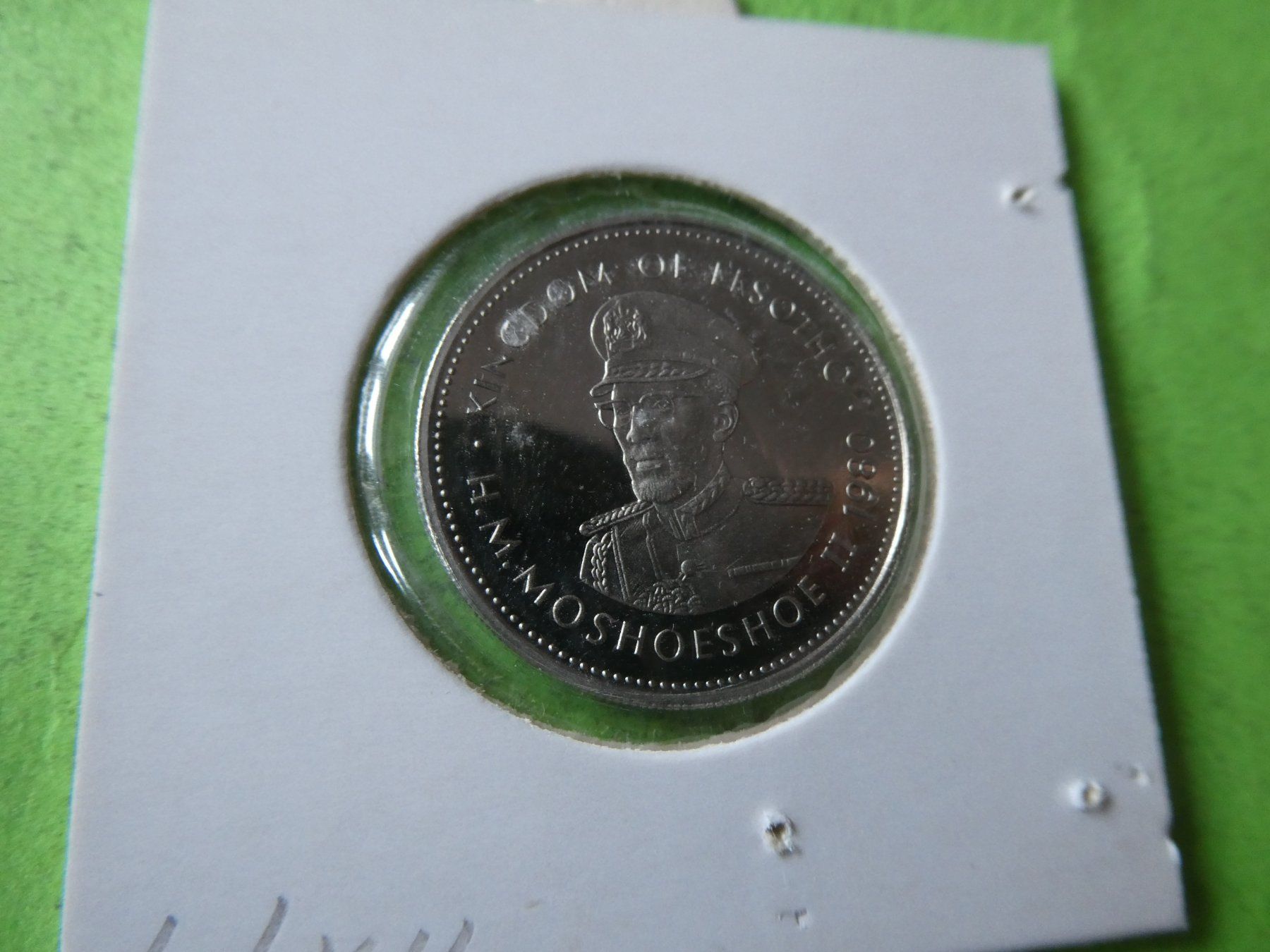 Tutti le monete: Lesotho 1980, 50 Lisente  PP – Usato da Hinterforst venduto da Rohusri 1
