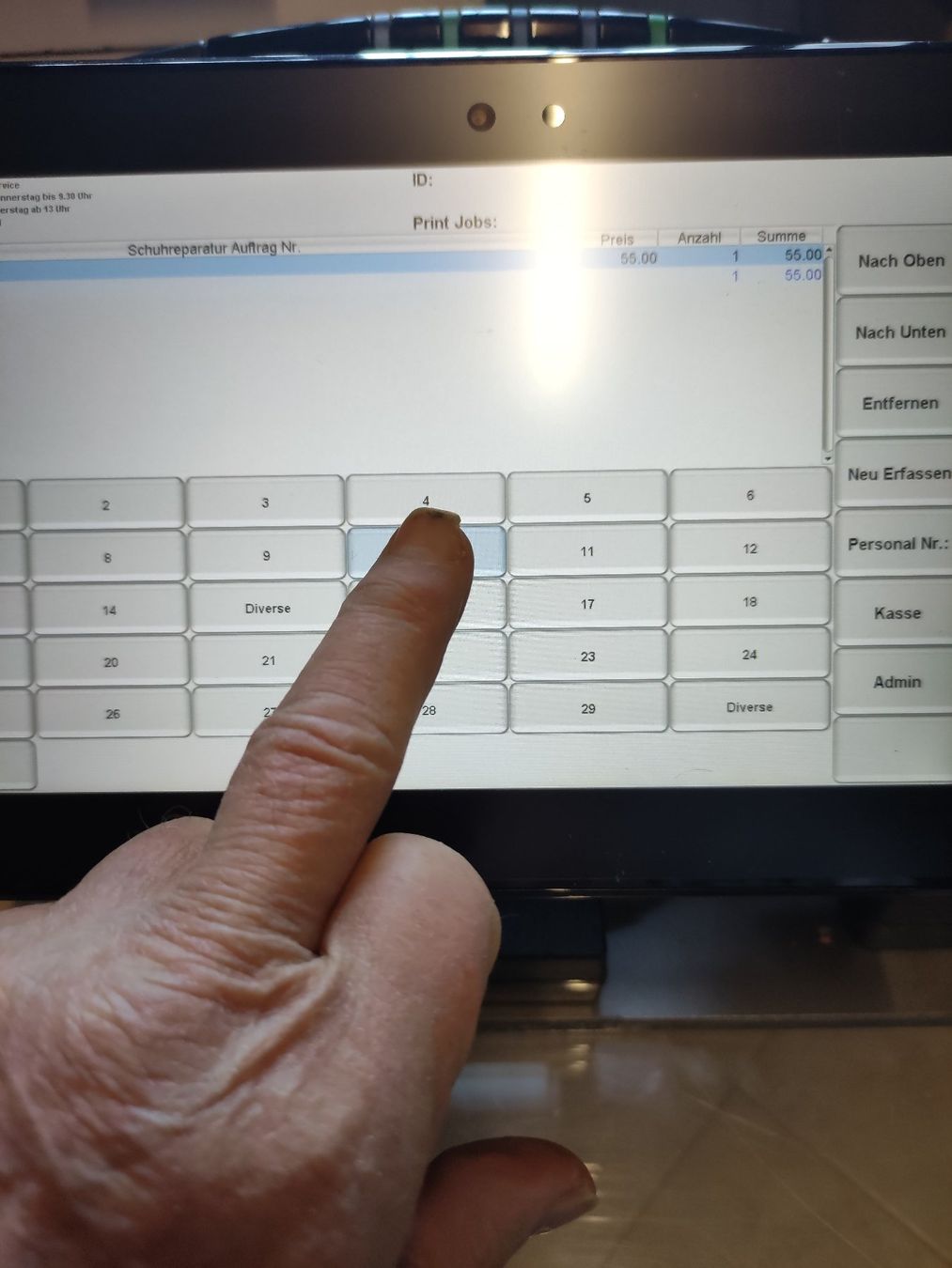 Registratore di cassa: Selbstbedienung Kasse – Nuovo (secondo la descrizione) da Mitlödi venduto da Amik 2