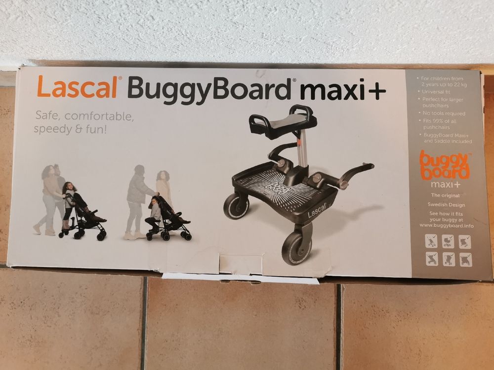 Buggy Board Maxi Plus Lascal mit Sitz (Gebraucht) in Stüsslingen für ...