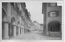Wil SG - Marktgasse mit Arkaden