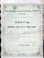 Maschinenbau-AG Union in Essen, Essen - 1873