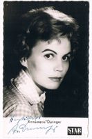 Annemarie Düringer 1925-2014 Original Autogramm 9x14cm