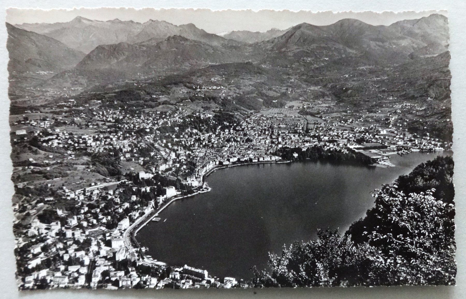 Ansichtskarten: Lugano – Gebraucht aus Fétigny von Billy2miny