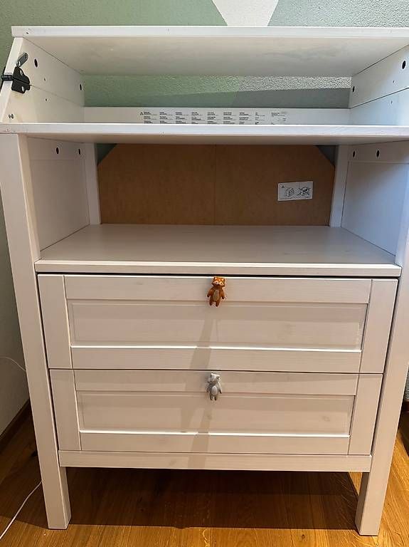 Fasciatoi & Accessori: IKEA SUNDVIK Wickelkommode  weiss – Usato da Flawil venduto da ing_glz6
