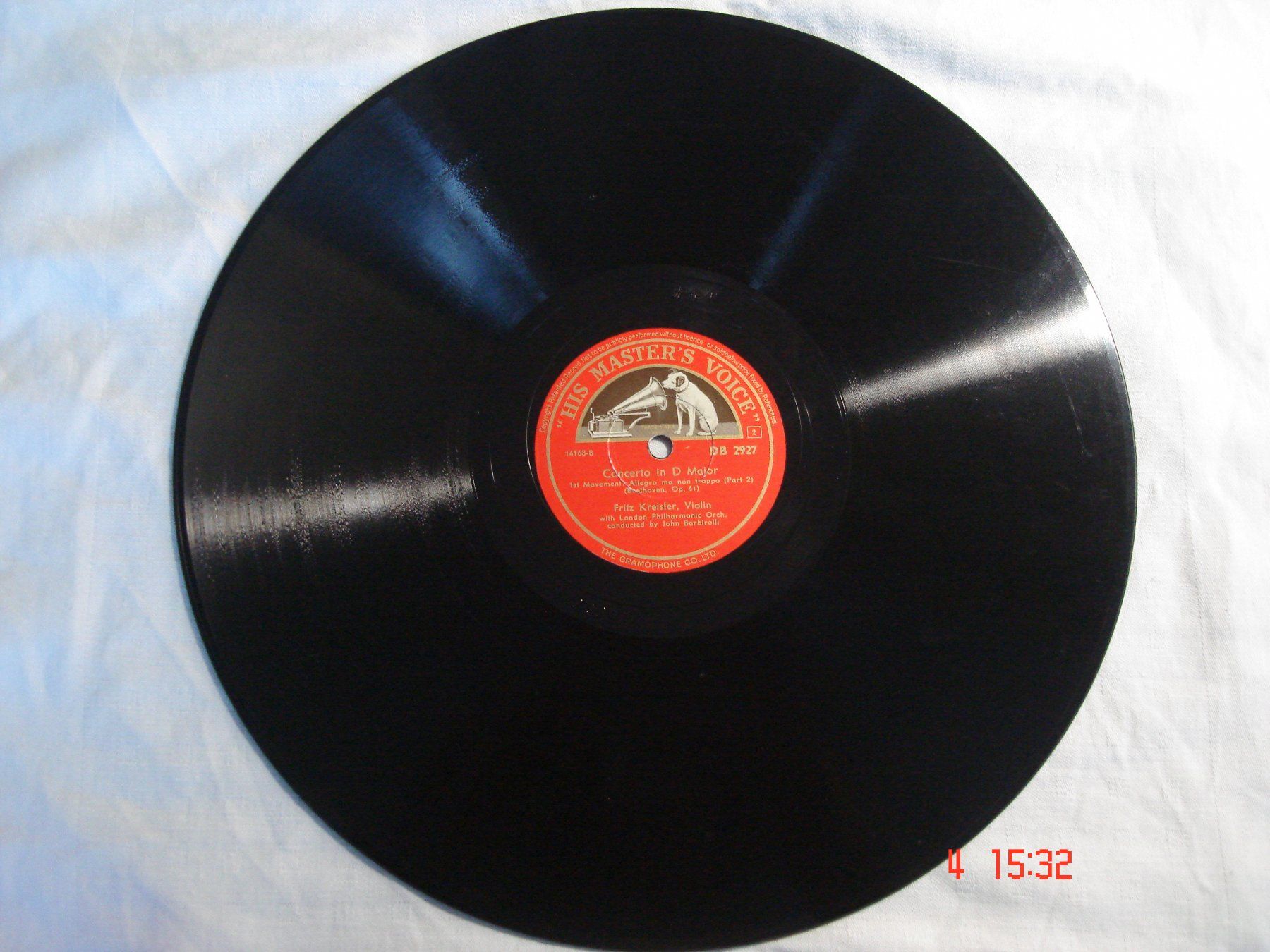 Dischi in vinile: Schellackplattenalbum Beethoven Violinkonzert D-Dur Op.61 – Usato da Aeschi SO venduto da abi1951 2