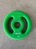 Gorilla Sports Hantelscheiben Set Neopren 2x2 KG (4 KG)