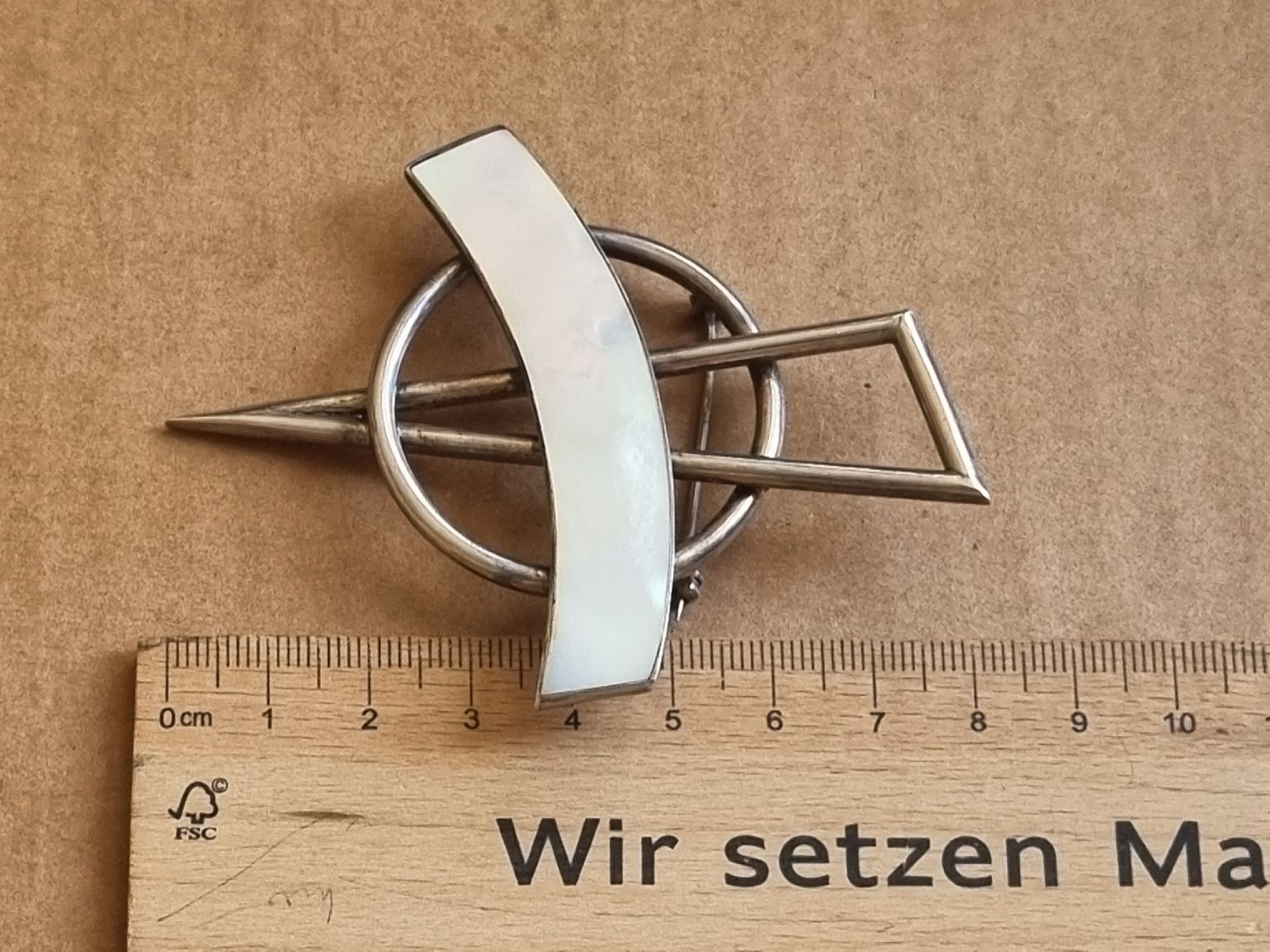 Spille & Fermagli: DEVINE ZÜRICH BROSCHE Silber 800 – Usato da Schaffhausen venduto da Leveron13 1
