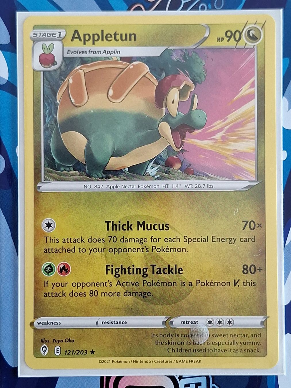 Pokémon Cartes à collectionner: Appletun - Evolving Skies #Ord3 – D'occasion à Altstätten SG par GGsGameshop