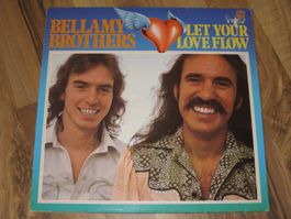 LP - BELLAMY BROTHERS - LET YOUR LOVE FLOW