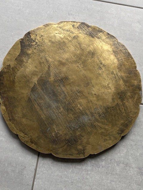 Piatti di portata: Massives asiatisches Messing-Tablett von ca. 1920 – Usato da Wiesendangen venduto da EnricaL 9