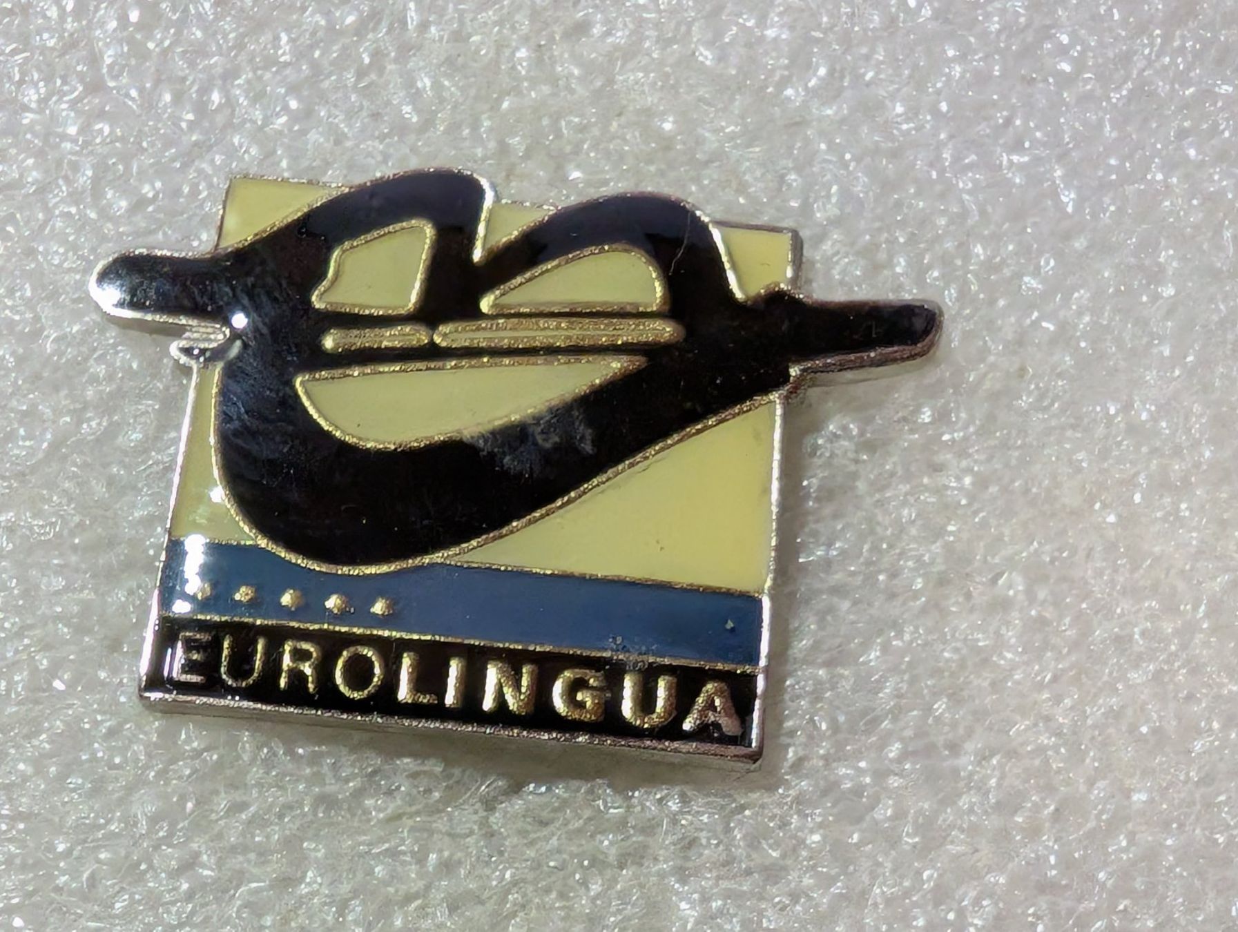 Placchette & Badge: Ansteckpin 103: Eurolingua – Usato da Oppligen venduto da Pin-Fall-Shop