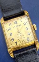 Eterna Art Deco, Handaufzug, Vintage Rarität.
