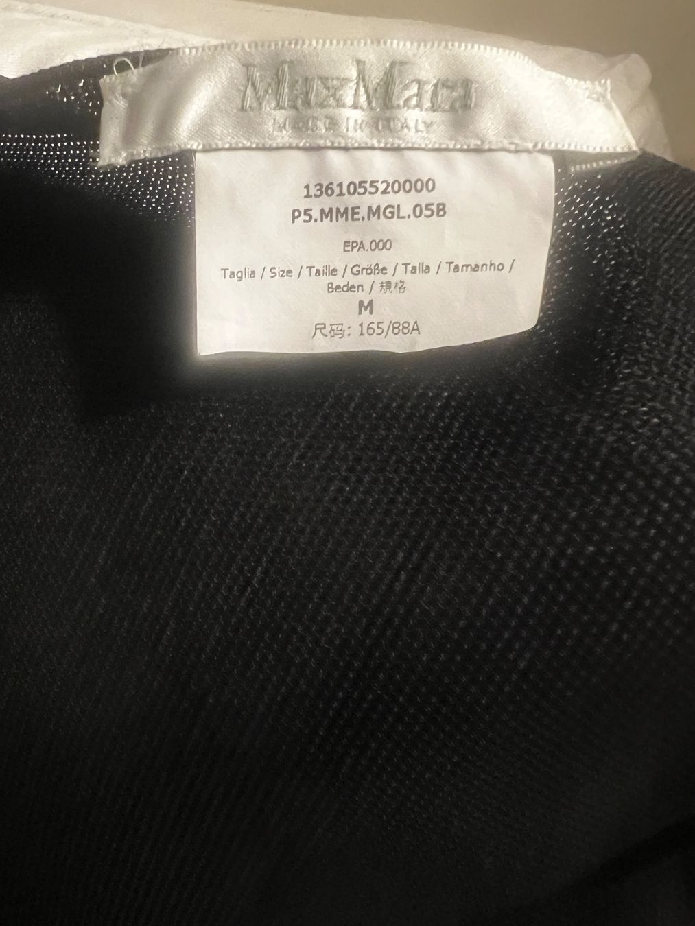 Max Mara Tops: Top Max Mara noir - Taille M – Neu (gemäss Beschreibung) aus Nyon von ikel78 2