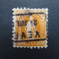 1888 Nr. 66B gestempelt von VEVEY