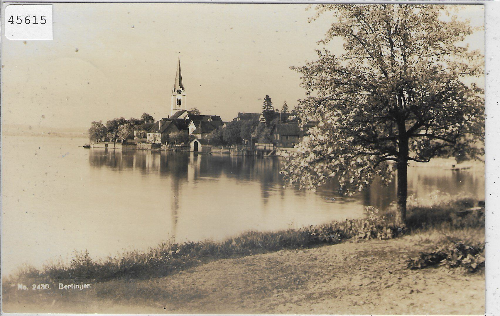Cartoline postali: Berlingen - Generalansicht – Usato da Ettingen venduto da Kartenplanet