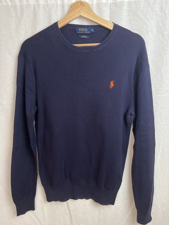 Pull Ralph Lauren bleu foncé 