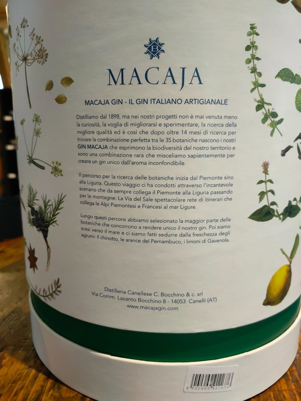 Spirituosen: Macaja Bocchino Gin 46.8% - 50cl mit 2 Gläser – Neu und originalverpackt aus Aarwangen von Muellerli76 3
