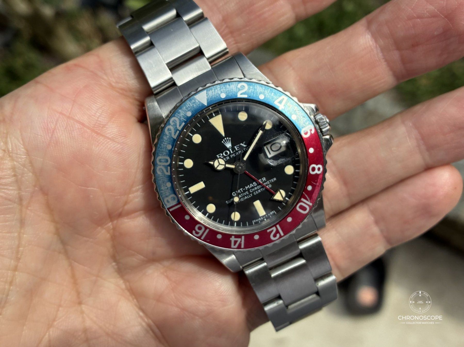 Rolex Orologi: Rolex GMT-Master “Pepsi” Reference 1675 – Usato da Luzern venduto da ChronoScope6004 8