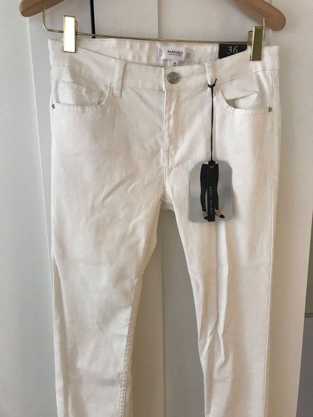 Mango Jeans: Wet effect Jeans – Neu und originalverpackt aus Zürich von jujusi 2