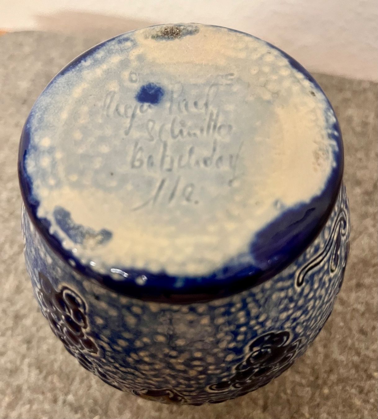 Caraffe: Weinkrug aus Steinzeug 1/2l – Usato da Basel venduto da so1_nf6l 5