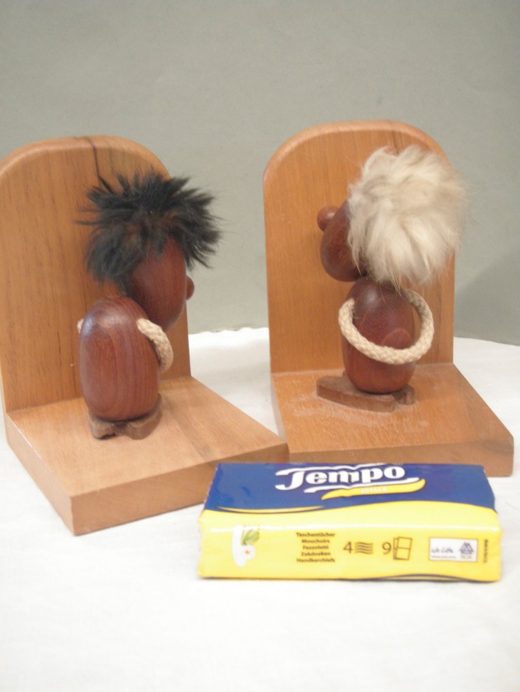 Sonstige Dekorationen & Accessoires: Buchstützen Optimist & Pesimist – Gebraucht aus Rohrbach von chri2009 1